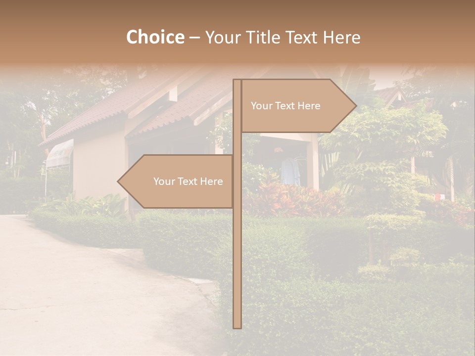 Home Gardens PowerPoint Template