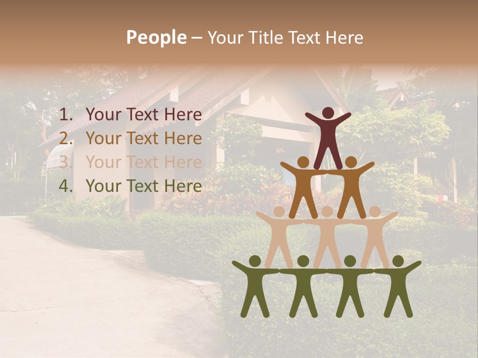 Home Gardens PowerPoint Template