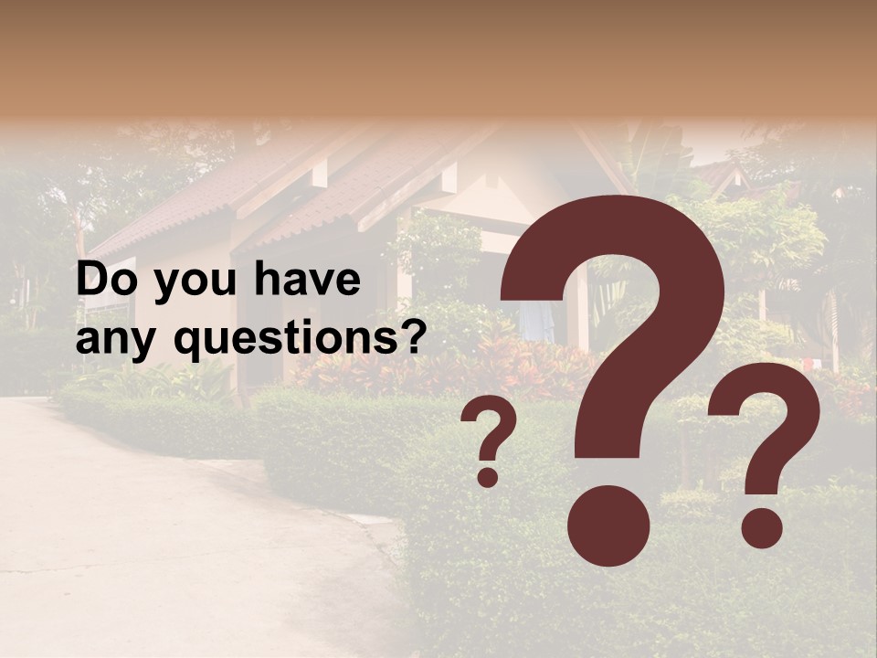 Home Gardens PowerPoint Template