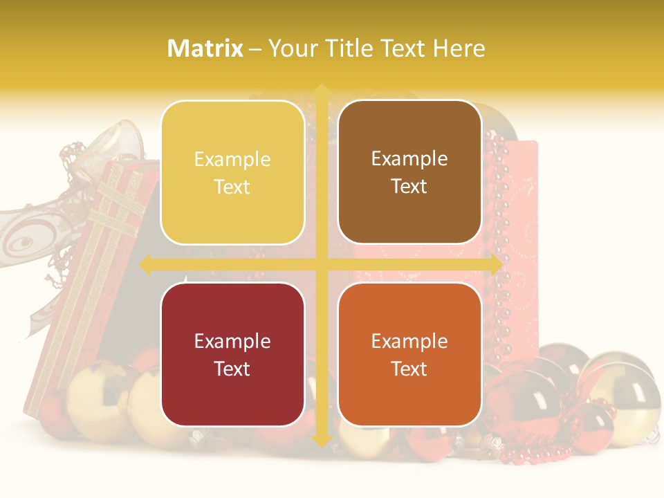 Festive December Shiny PowerPoint Template