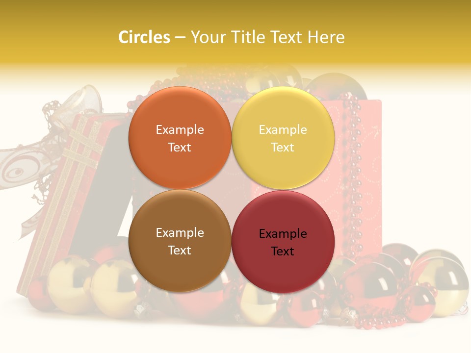 Festive December Shiny PowerPoint Template