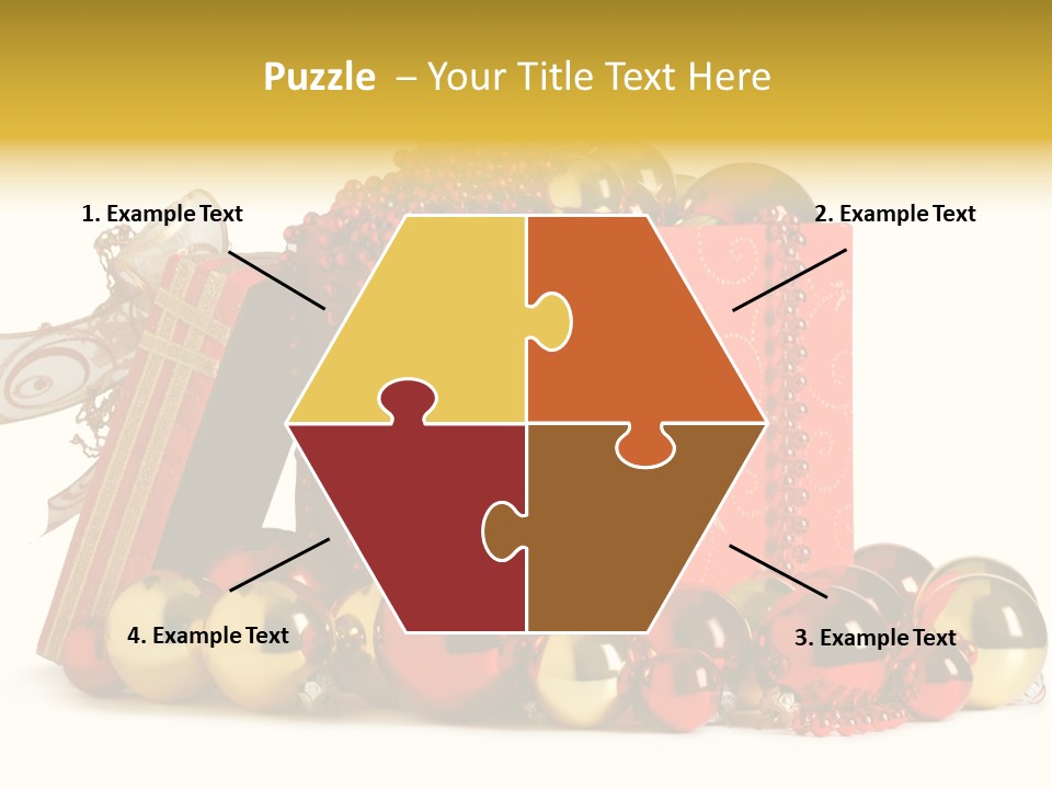 Festive December Shiny PowerPoint Template