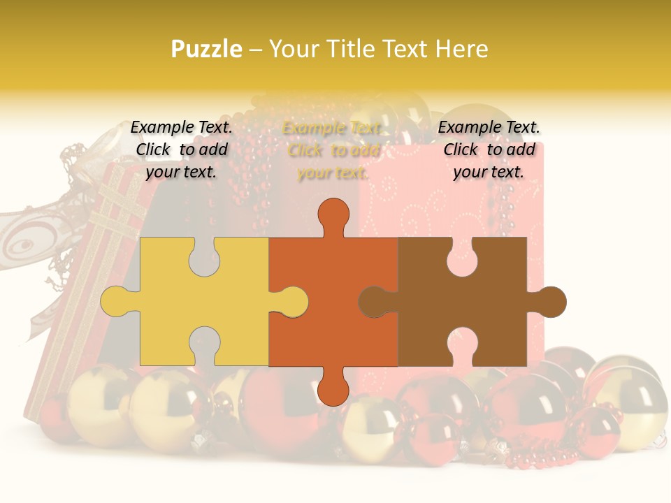 Festive December Shiny PowerPoint Template