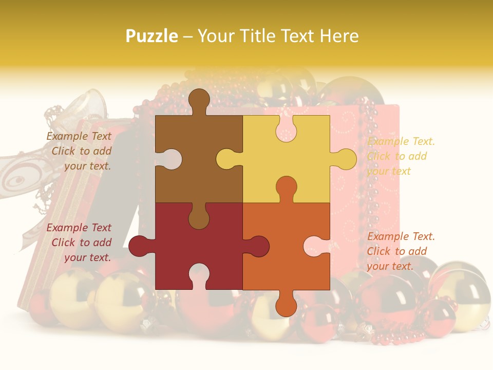 Festive December Shiny PowerPoint Template