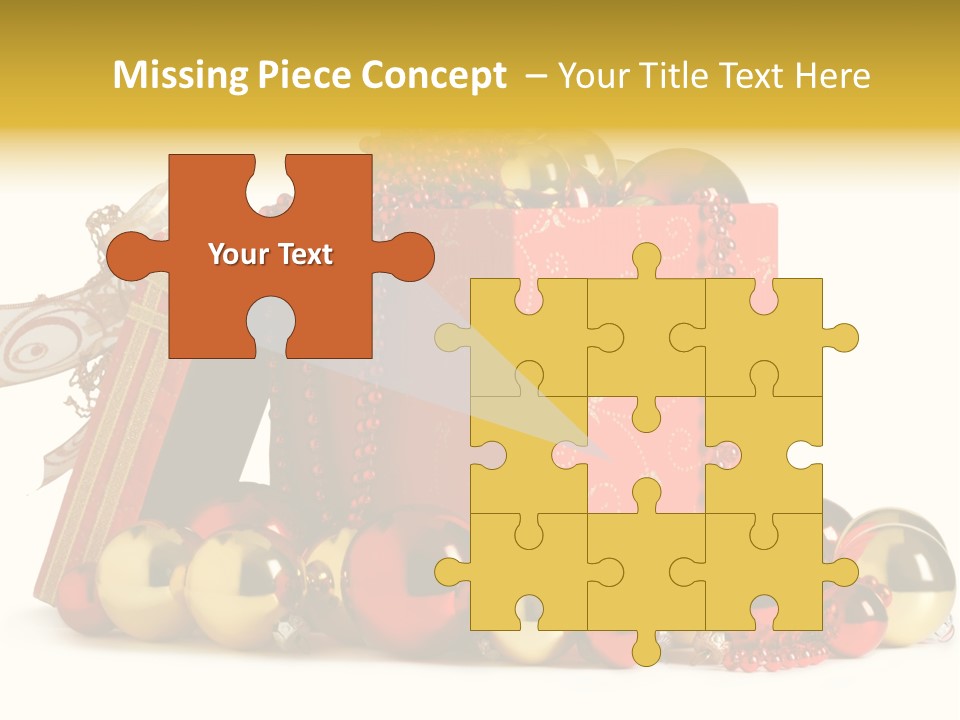 Festive December Shiny PowerPoint Template