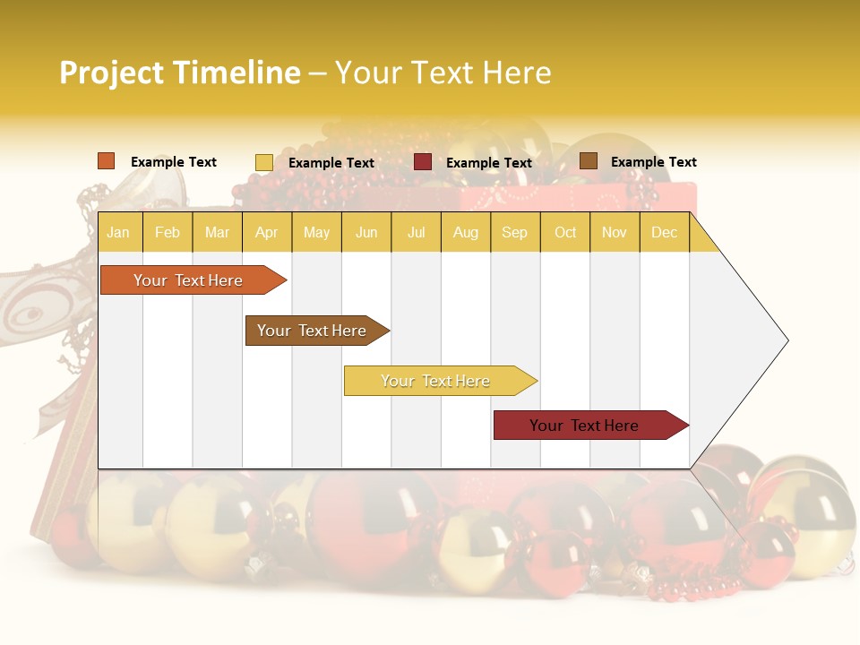 Festive December Shiny PowerPoint Template