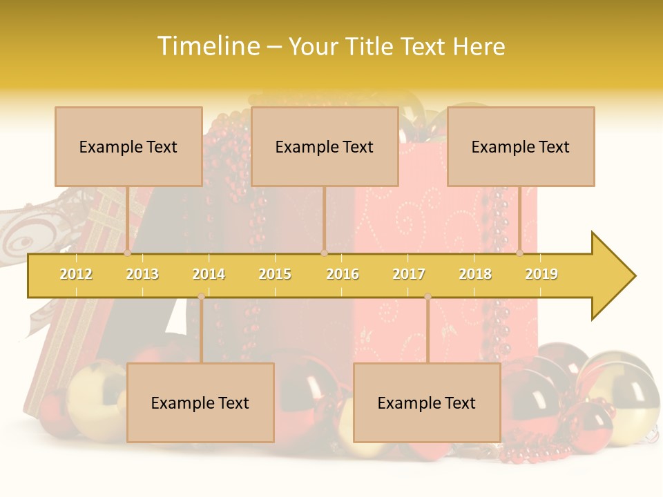 Festive December Shiny PowerPoint Template