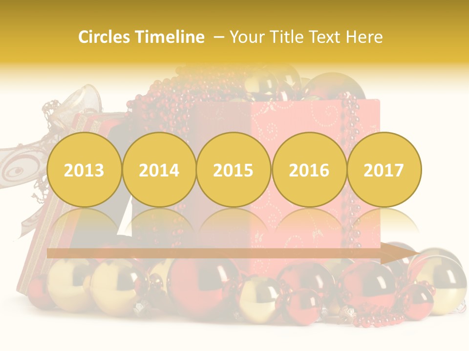 Festive December Shiny PowerPoint Template