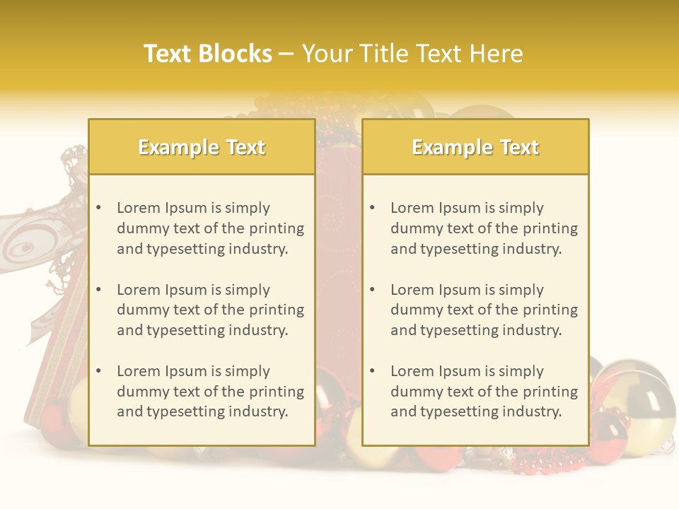 Festive December Shiny PowerPoint Template