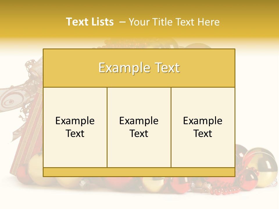 Festive December Shiny PowerPoint Template