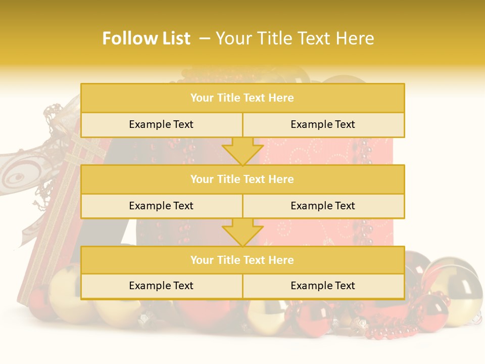 Festive December Shiny PowerPoint Template