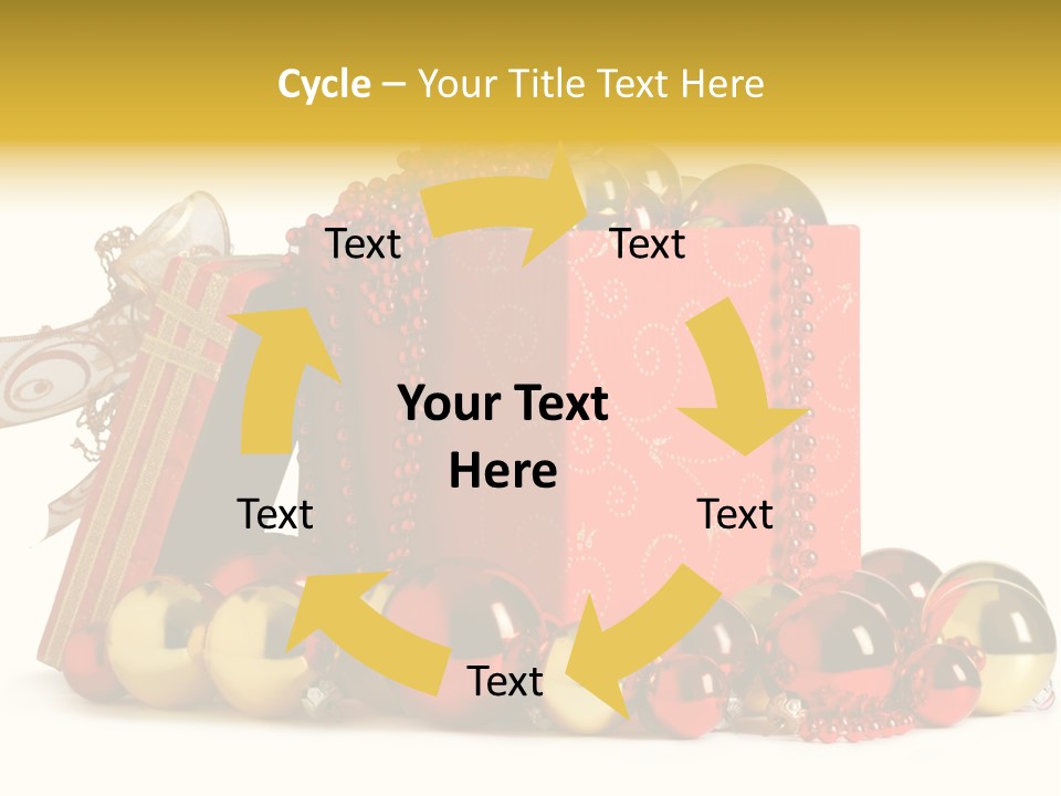 Festive December Shiny PowerPoint Template