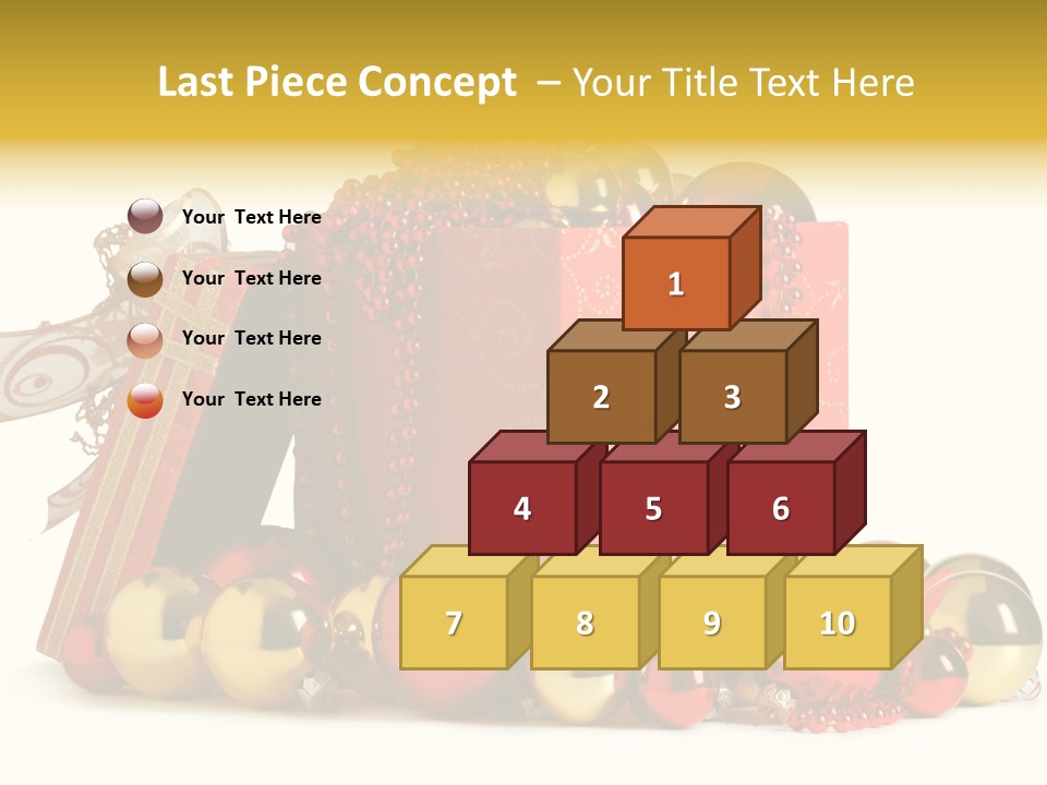 Festive December Shiny PowerPoint Template