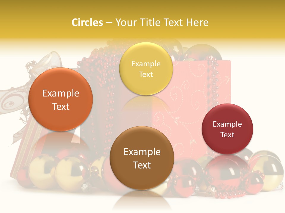 Festive December Shiny PowerPoint Template