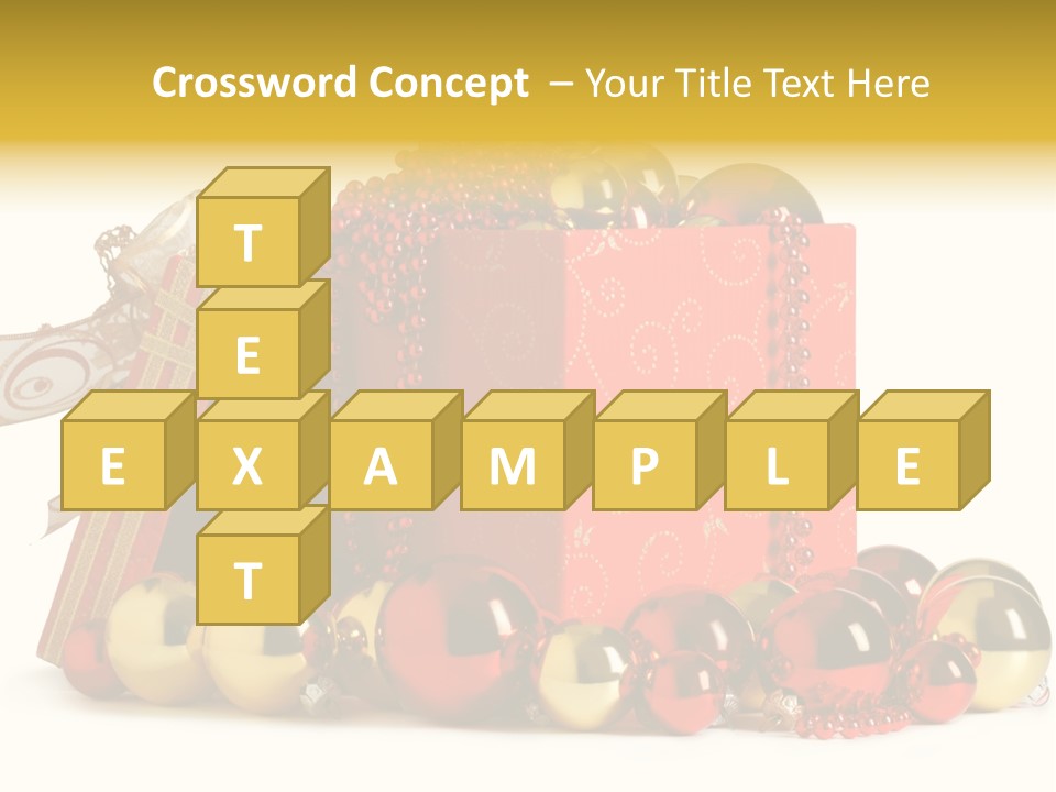 Festive December Shiny PowerPoint Template