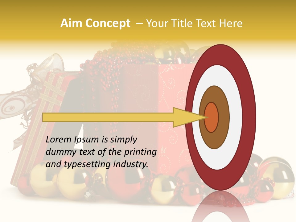 Festive December Shiny PowerPoint Template