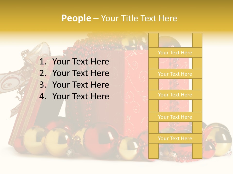 Festive December Shiny PowerPoint Template
