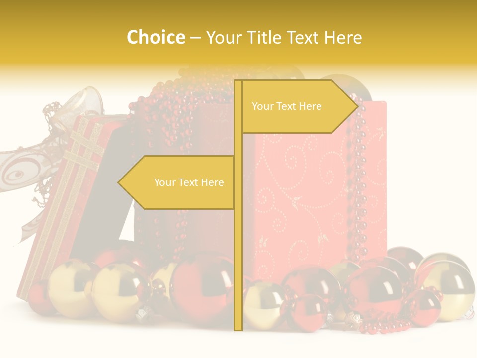 Festive December Shiny PowerPoint Template