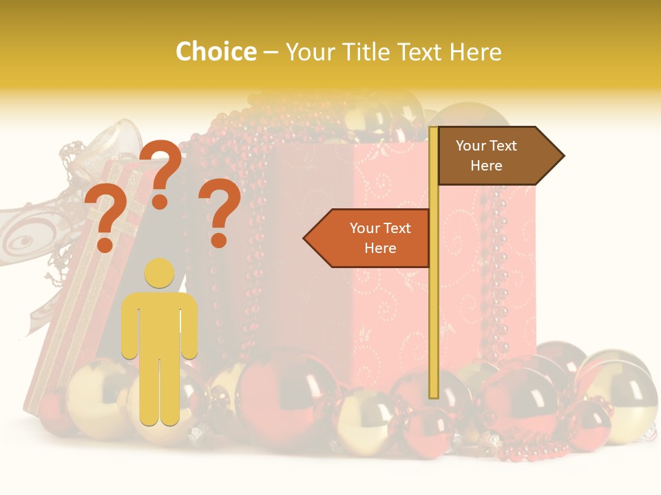 Festive December Shiny PowerPoint Template