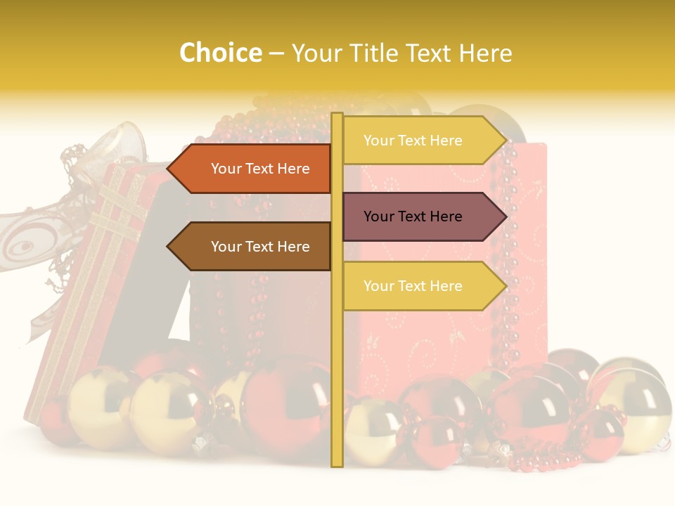 Festive December Shiny PowerPoint Template