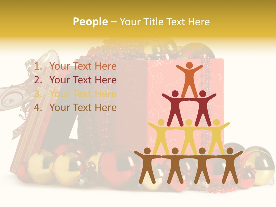 Festive December Shiny PowerPoint Template