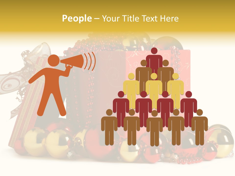 Festive December Shiny PowerPoint Template