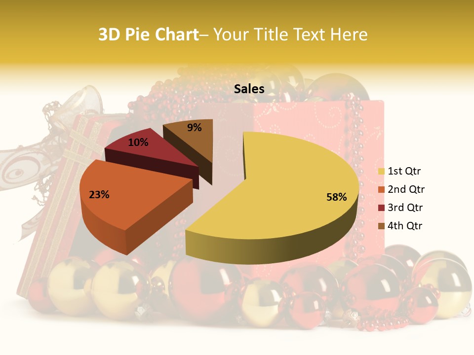 Festive December Shiny PowerPoint Template