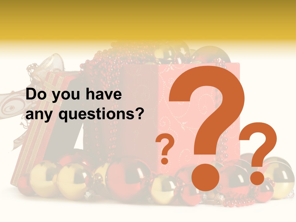 Festive December Shiny PowerPoint Template