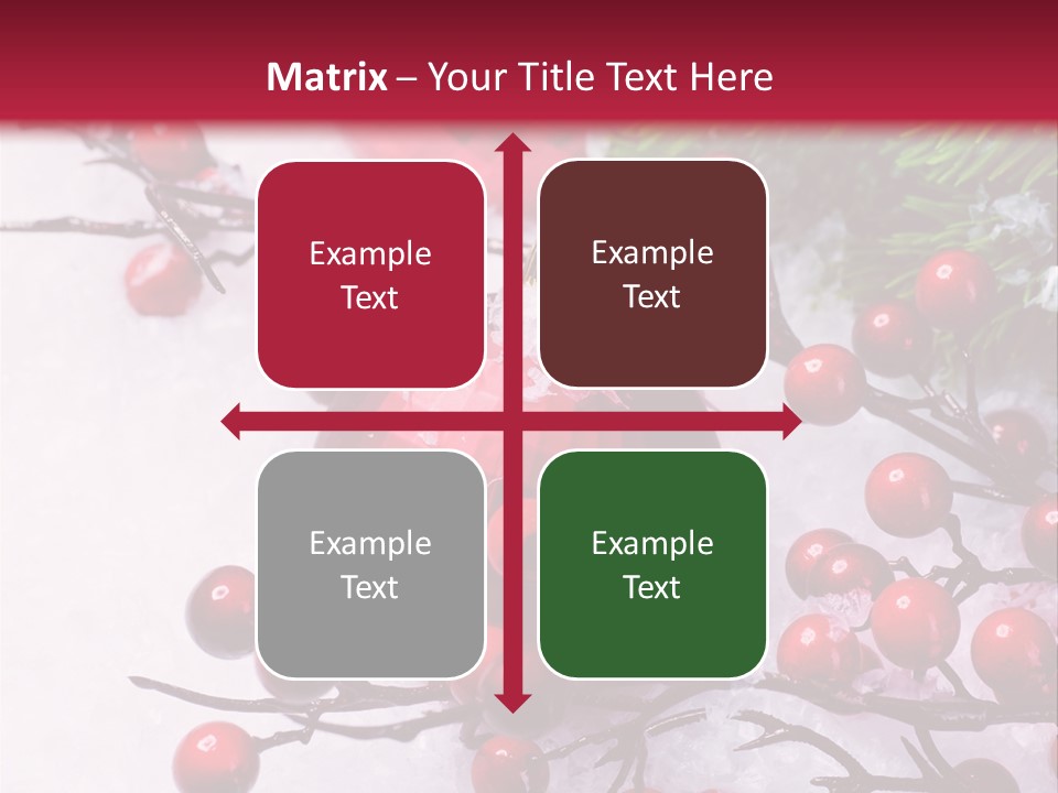 Flake Card Bright PowerPoint Template