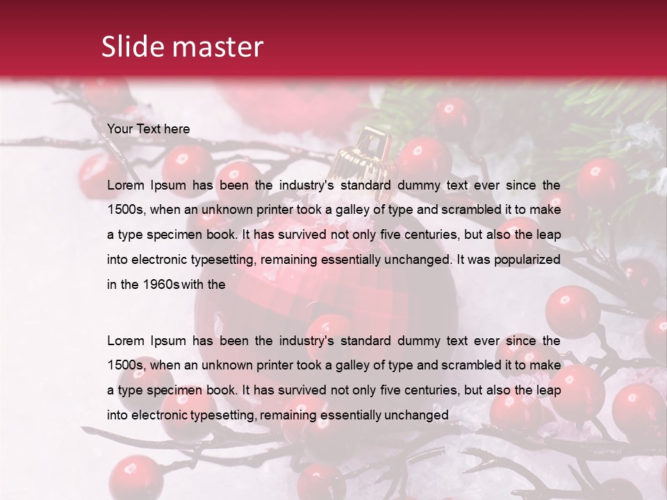 Flake Card Bright PowerPoint Template