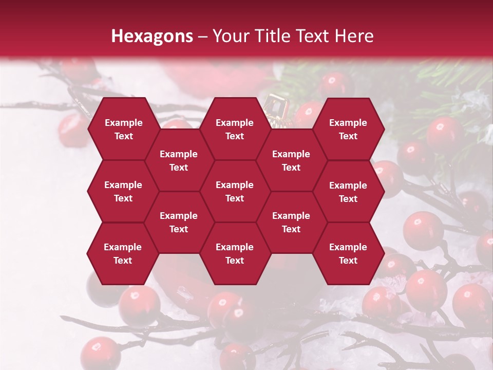 Flake Card Bright PowerPoint Template