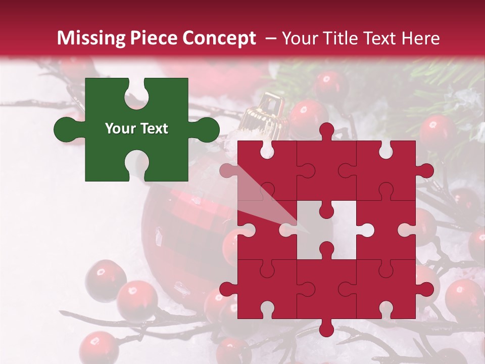 Flake Card Bright PowerPoint Template