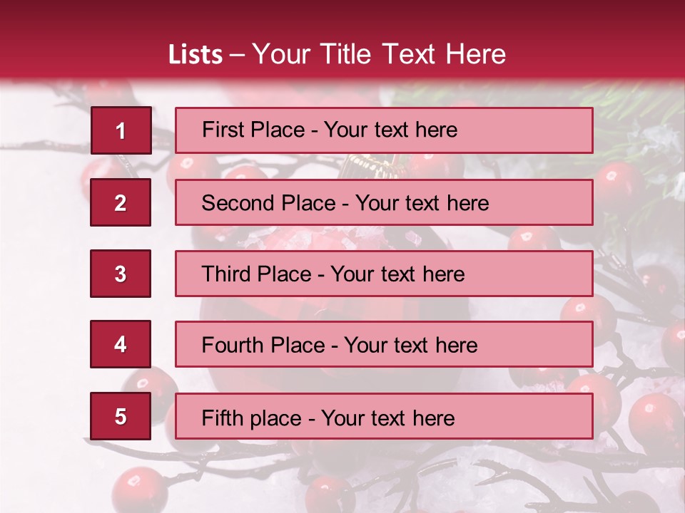 Flake Card Bright PowerPoint Template