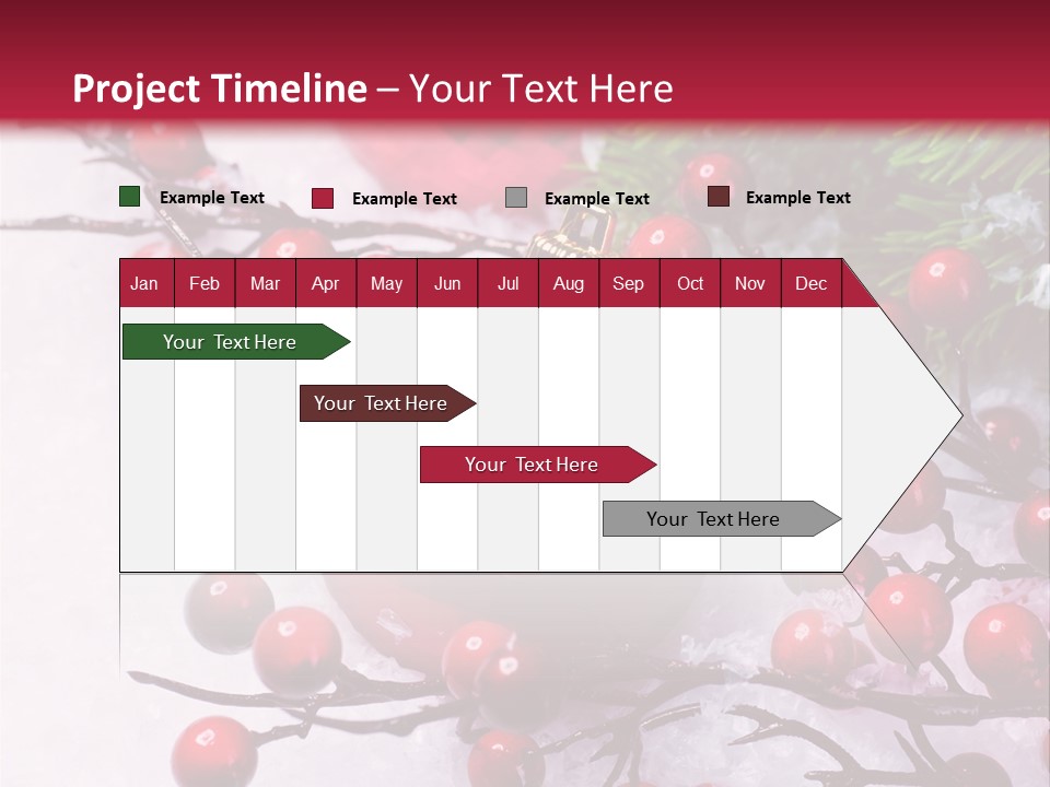 Flake Card Bright PowerPoint Template