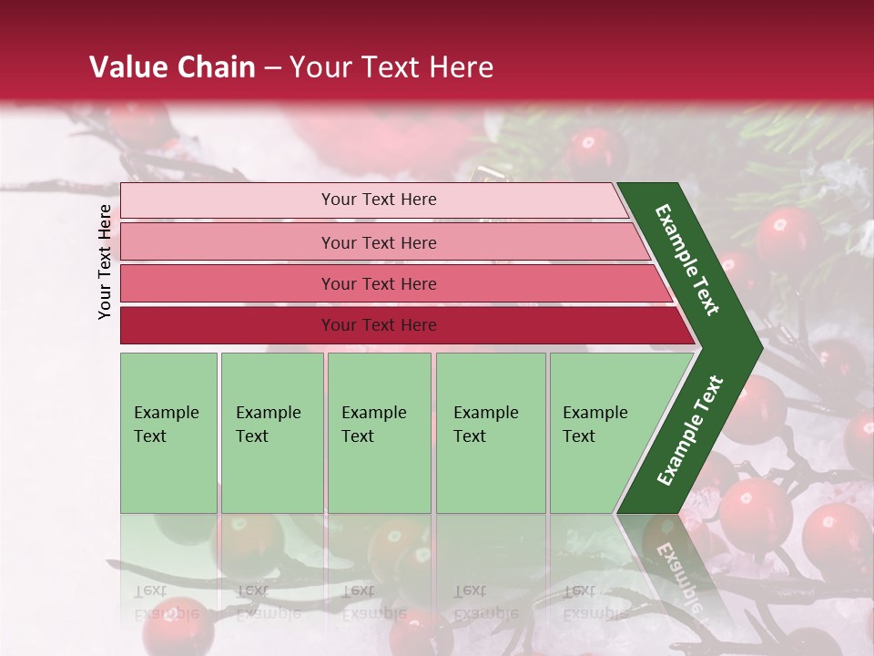 Flake Card Bright PowerPoint Template