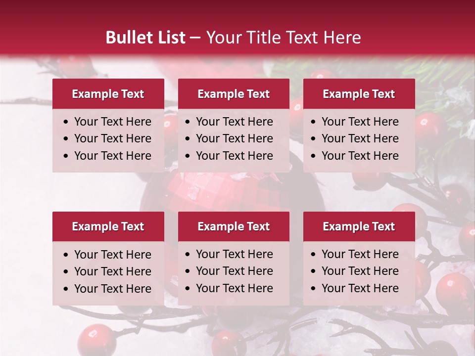 Flake Card Bright PowerPoint Template