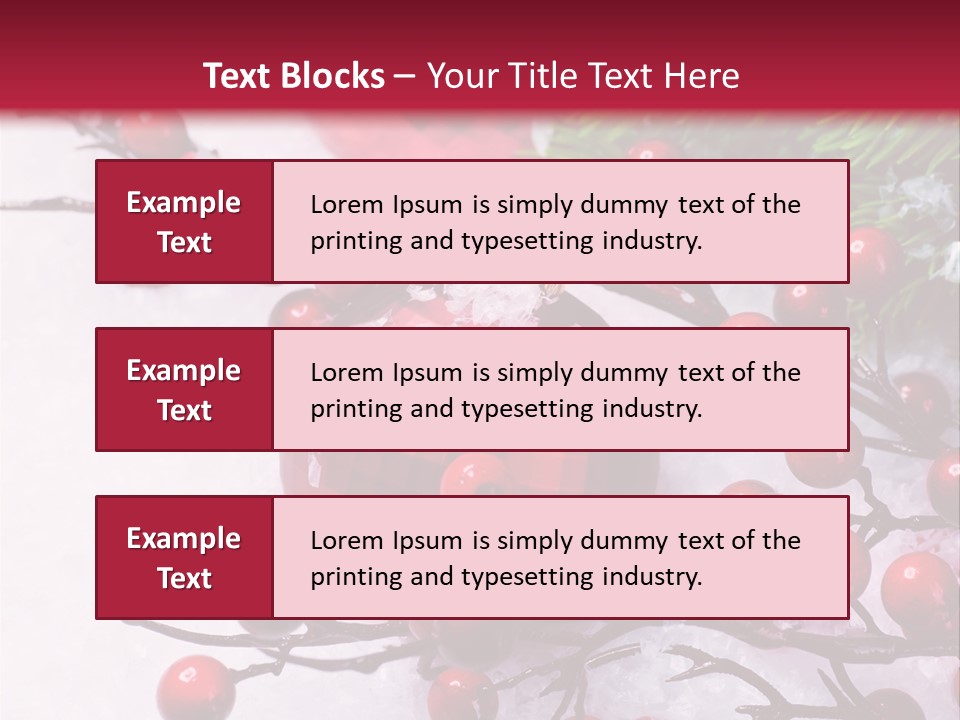 Flake Card Bright PowerPoint Template