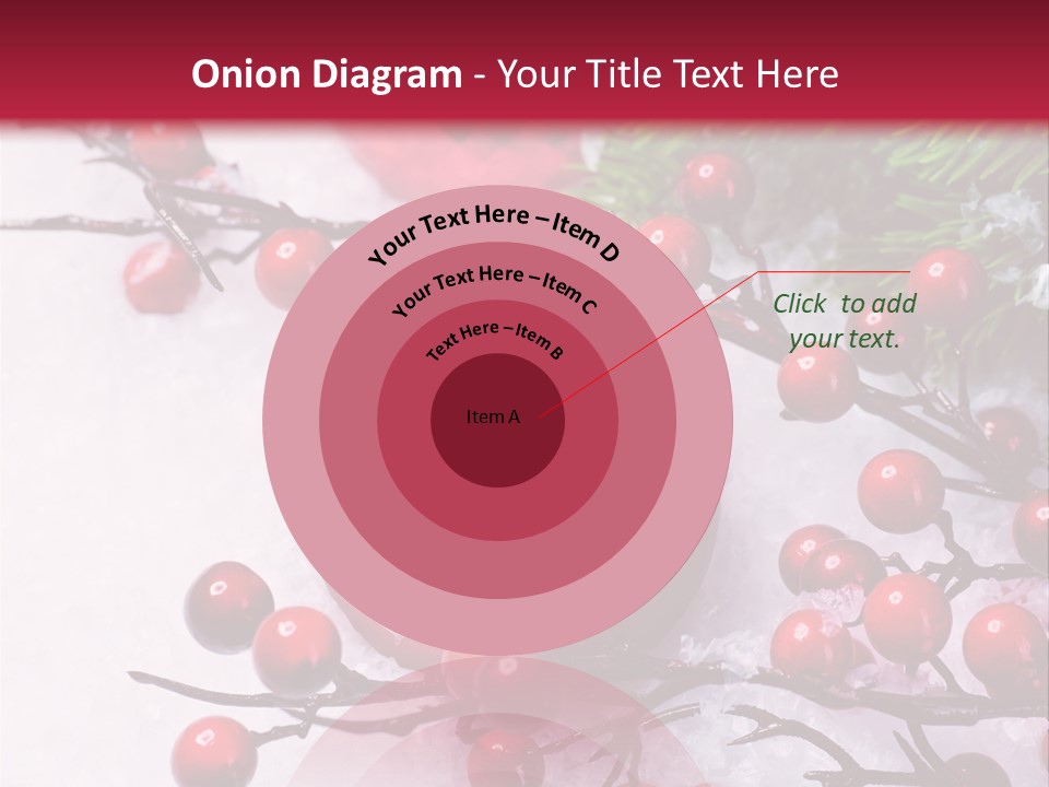 Flake Card Bright PowerPoint Template