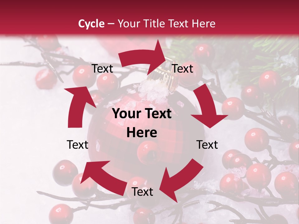 Flake Card Bright PowerPoint Template