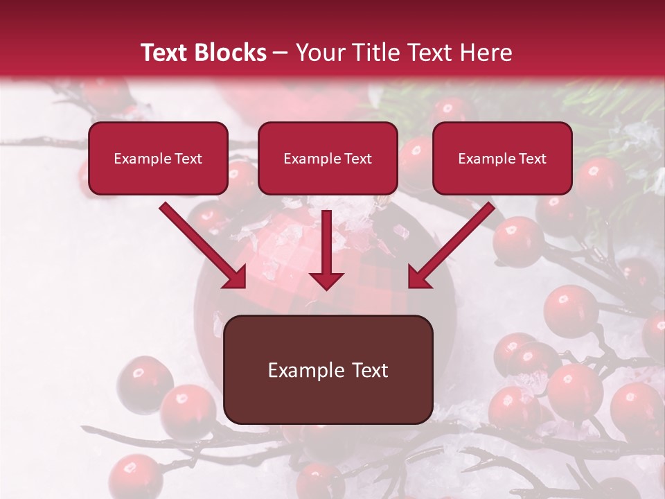 Flake Card Bright PowerPoint Template