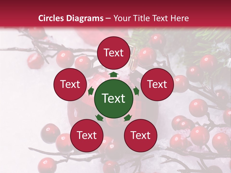 Flake Card Bright PowerPoint Template