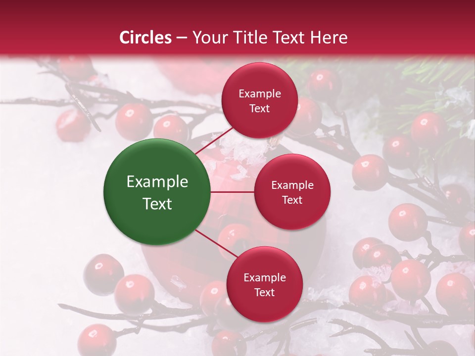 Flake Card Bright PowerPoint Template