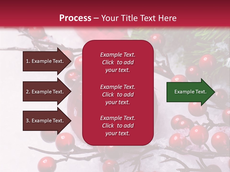 Flake Card Bright PowerPoint Template