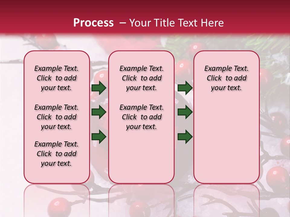 Flake Card Bright PowerPoint Template