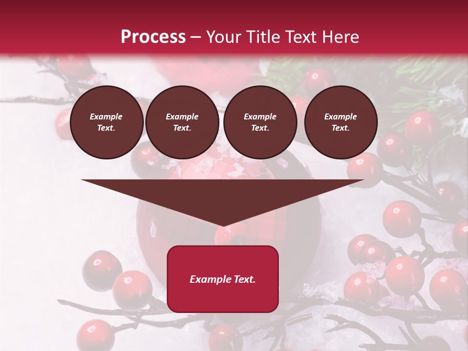 Flake Card Bright PowerPoint Template