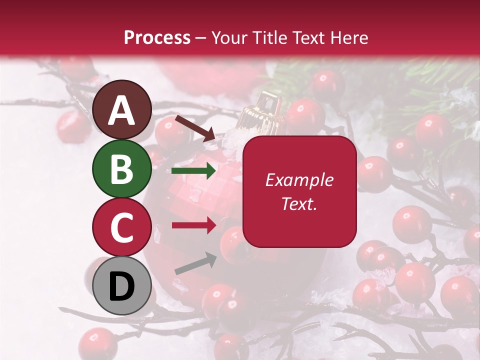 Flake Card Bright PowerPoint Template