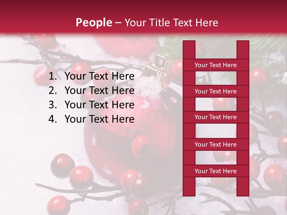 Flake Card Bright PowerPoint Template