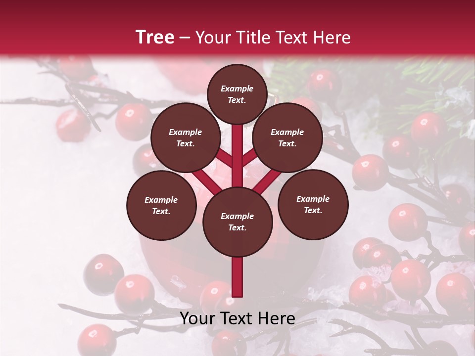 Flake Card Bright PowerPoint Template