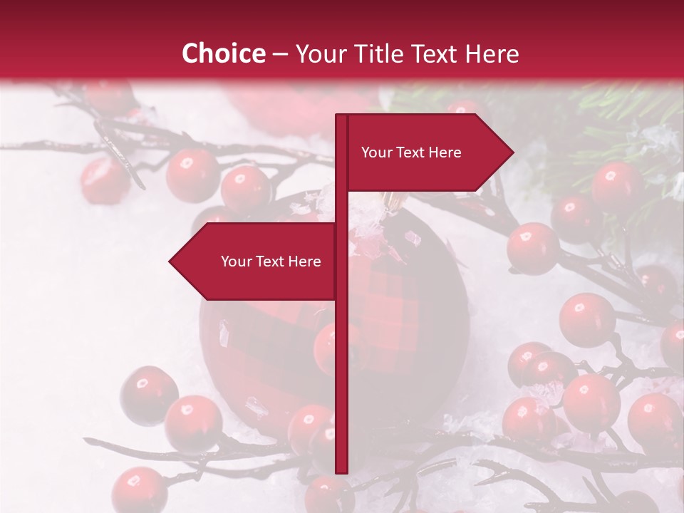 Flake Card Bright PowerPoint Template