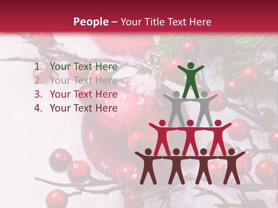 Flake Card Bright PowerPoint Template